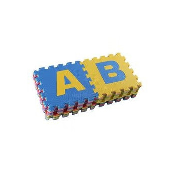 Rbwtoys 36-Piece Alphabet Puzzles Foam Mat 18801-2