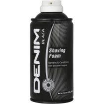Denim Black Shaving Foam 300 ml
