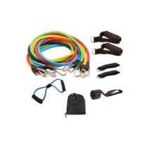 Dbt 12Pcs Muscle Training Fitness Resistance Bands Elastic Exercise Training Tubes Set