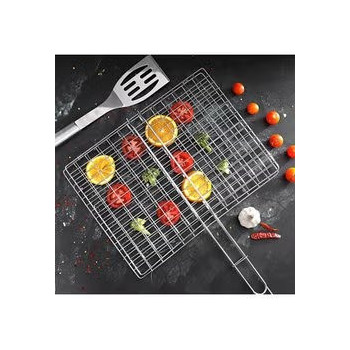 Royalford Bbq Grill Black/Brown 40 x 30Centimeter