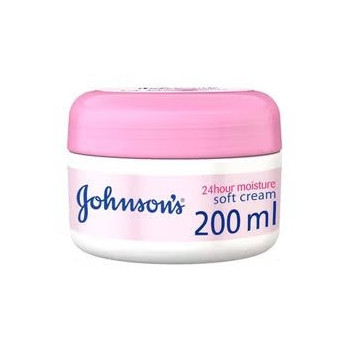 Johnson'S 24 Hour Moisture Soft Cream, 200 ml