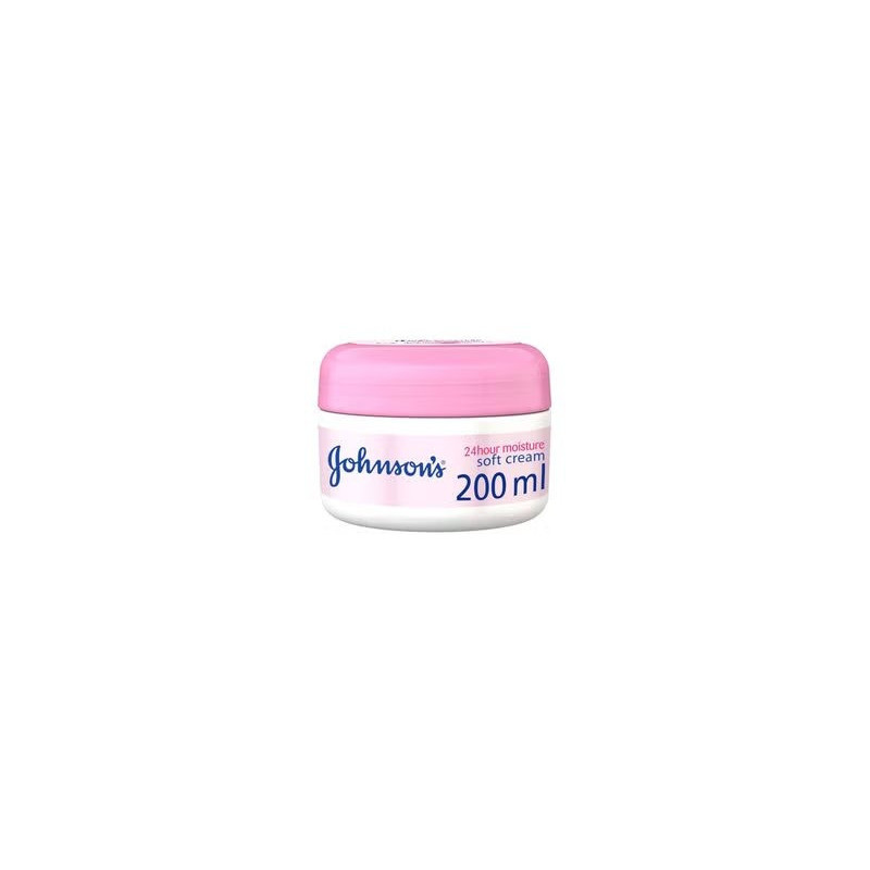 Johnson'S 24 Hour Moisture Soft Cream, 200 ml