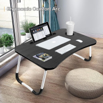 Rayan Foldable Laptop Table Black 60 x 27 x 40cm