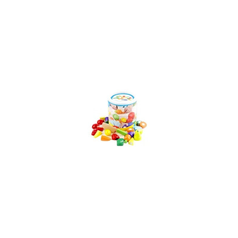 Lucky Cutting Fruits And Vegetables Wooden Kitchen Toy