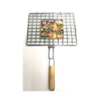 Bita Bbq Grill Silver/Brown 62 x 40Centimeter