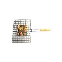 Bita Bbq Grill Silver/Brown 62 x 40Centimeter