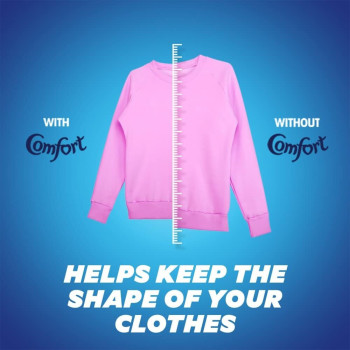 Comfort Fabric Softener Spring Dew For Fresh And Soft Clothes 2Liters