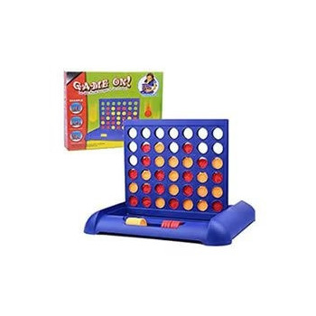 Connect 4 Game Children'S Educational Board Game Toys Baby Kids Math Toy Gift
