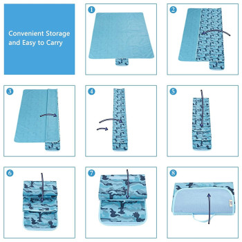 Portable Waterproof Outdoor Camping Picnic Mat Sand Proof Beach Blanket Carpet 0.95 Kg