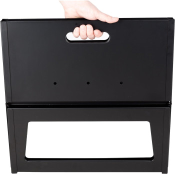 Foldable Charcoal Grill Black