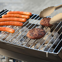 Foldable Charcoal Grill Black