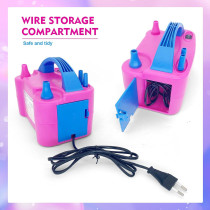 Electric Balloon Inflator With 4 Ports Fuchsia