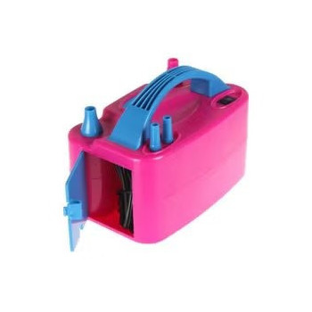 Balloon Blowing Machine Pink/Blue Colour