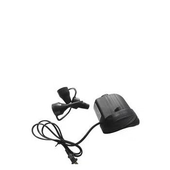 Electric Air Pump For Camping Air Bed/Inflatable Boat/Air Mattress Black