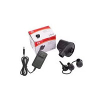 Electric Air Pump For Camping Air Bed/Inflatable Boat/Air Mattress Black