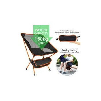 Lixada Aluminium Folding Chair 42 x 15.5 x 13.5cm