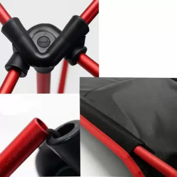 Lixada Aluminium Folding Chair 42 x 15.5 x 13.5cm