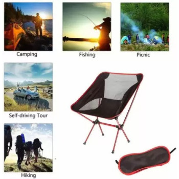 Lixada Aluminium Folding Chair 42 x 15.5 x 13.5cm