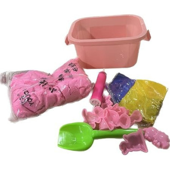 J&J Magical Play Sand Toy Set With Accessories