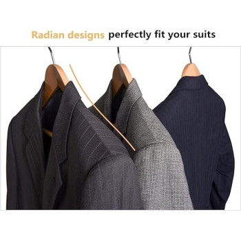 Hnager Pack Of 5Pcs- Anti Theft With Security Hooks Beige