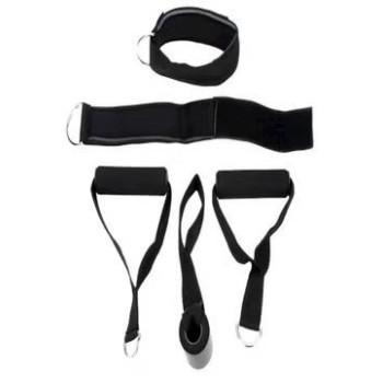 12Pcs Elastic Exercise Training Tubes Fitness Resistance Bands Set For Yoga Pilates