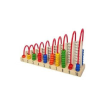 Trinkets And More Wooden Double-Sided Calculation Shelf Abacus Sg-Tog