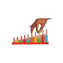 Trinkets And More Wooden Double-Sided Calculation Shelf Abacus Sg-Tog