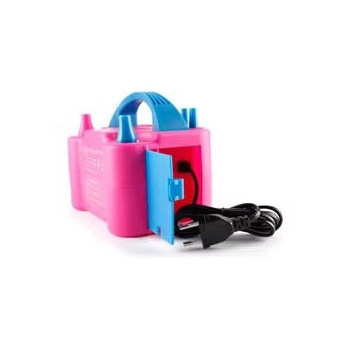 Electric Balloon Pump Pink/Blue Sturdy Durable Made Up With Premium Quality