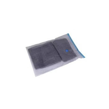 Large Vacuum Seal Compressed Organizer Transparent And Blue 24.5 x 18 x 3cm