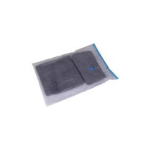 Large Vacuum Seal Compressed Organizer Transparent And Blue 24.5 x 18 x 3cm