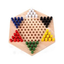 Bjm Chinese Checkers Desktop Game Set