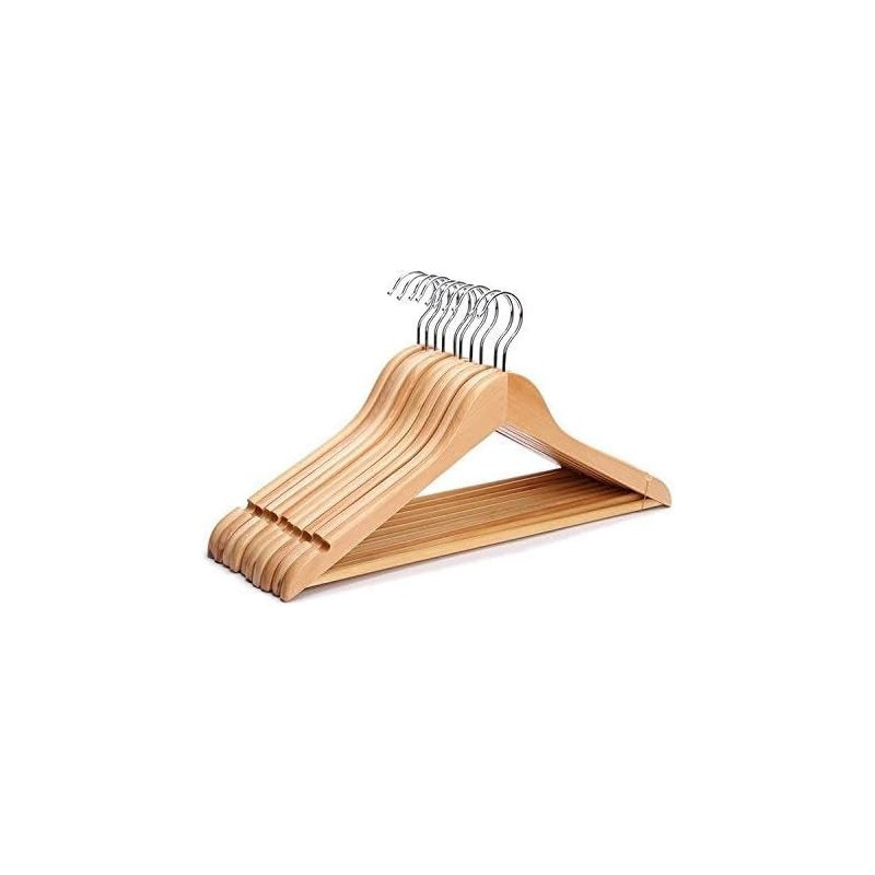 Sas Veil Wooden Hanger Beige Colour