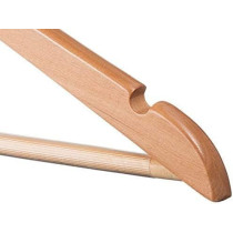 Sas Veil Wooden Hanger Beige Colour