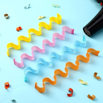 Xiuwoo 31-Piece Heatless Spiral Hair Curler Set Multicolour