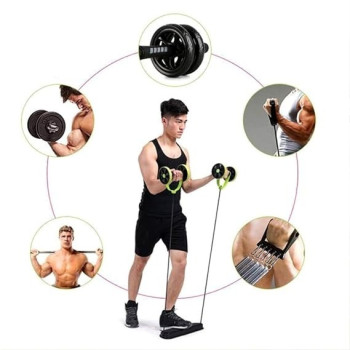 Sport Core Double Ab Roller Exercise Equipment Ab Wheel Roller Supports Abdominal Workout Machine