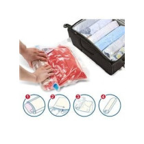 Vander Life Manually Vacuum Compressed Seal Bag Clear