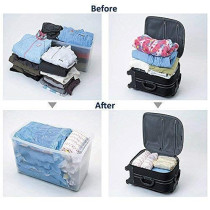 Vander Life Manually Vacuum Compressed Seal Bag Clear