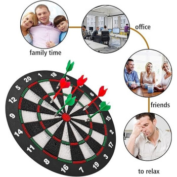 Dart Board Game With 4 Darts