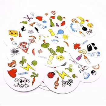 Spot It Card Game Educational Card Game For Kids And Adult Party And Fun Games Board Game