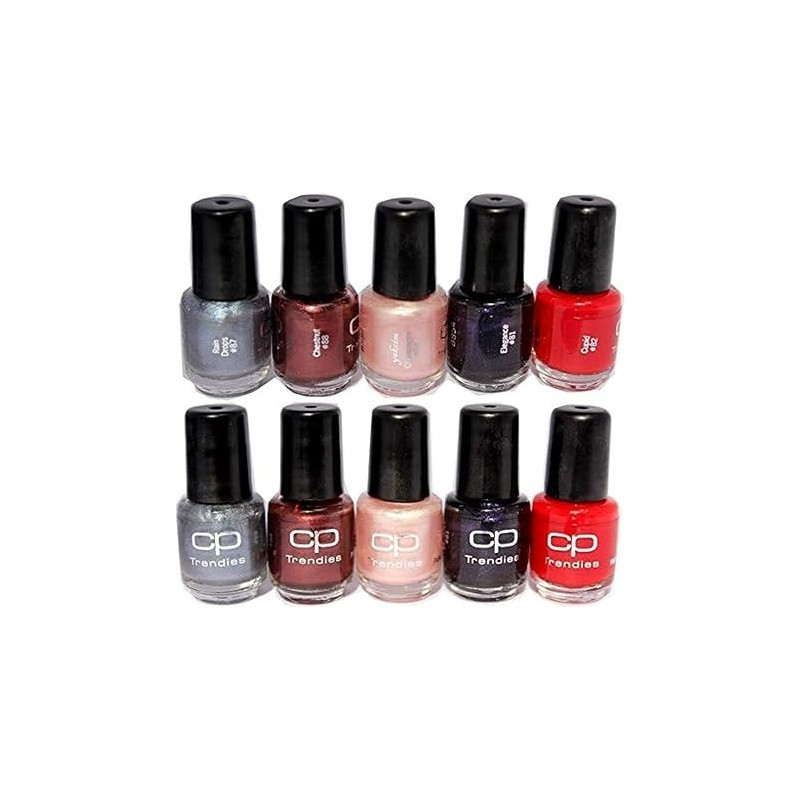 Cp Trendies 10-Piece Nail Polish Set Multicolour