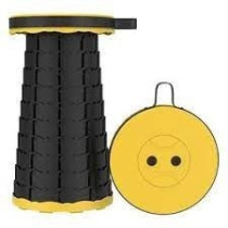 Portable Outdoor Retractable Telescoping Stool For Fishing Hiking Camping Traveling 26 x 26cm