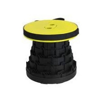 Portable Outdoor Retractable Telescoping Stool For Fishing Hiking Camping Traveling 26 x 26cm