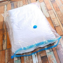 2 Piece Vacuum Storage Bag Clear 1300 x 1100Mm