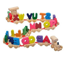 Wooden Toys Train H022 Multicolour