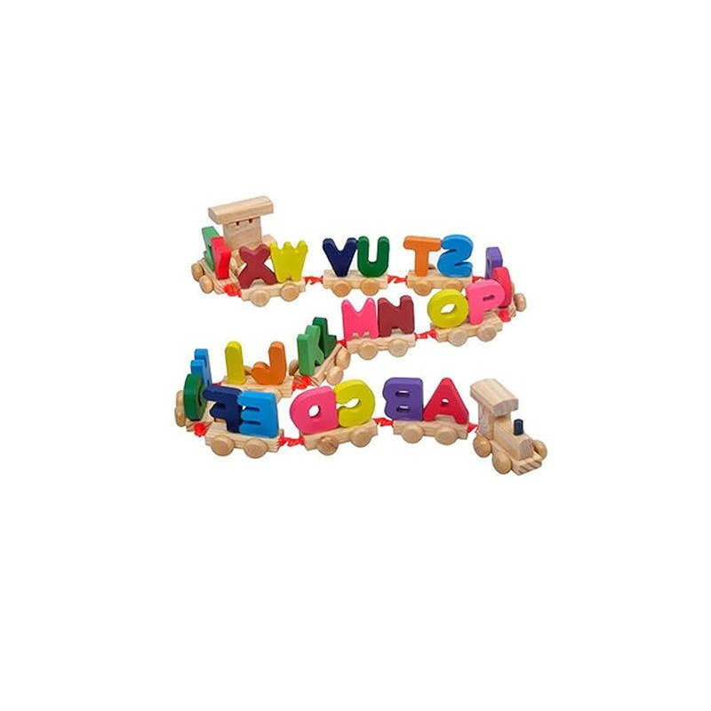 Wooden Toys Train H022 Multicolour