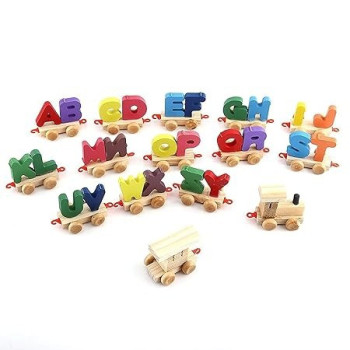 Wooden Toys Train H022 Multicolour
