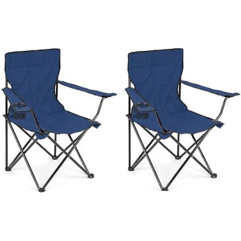 Foldable Garden And Beach Chair Blue Colour