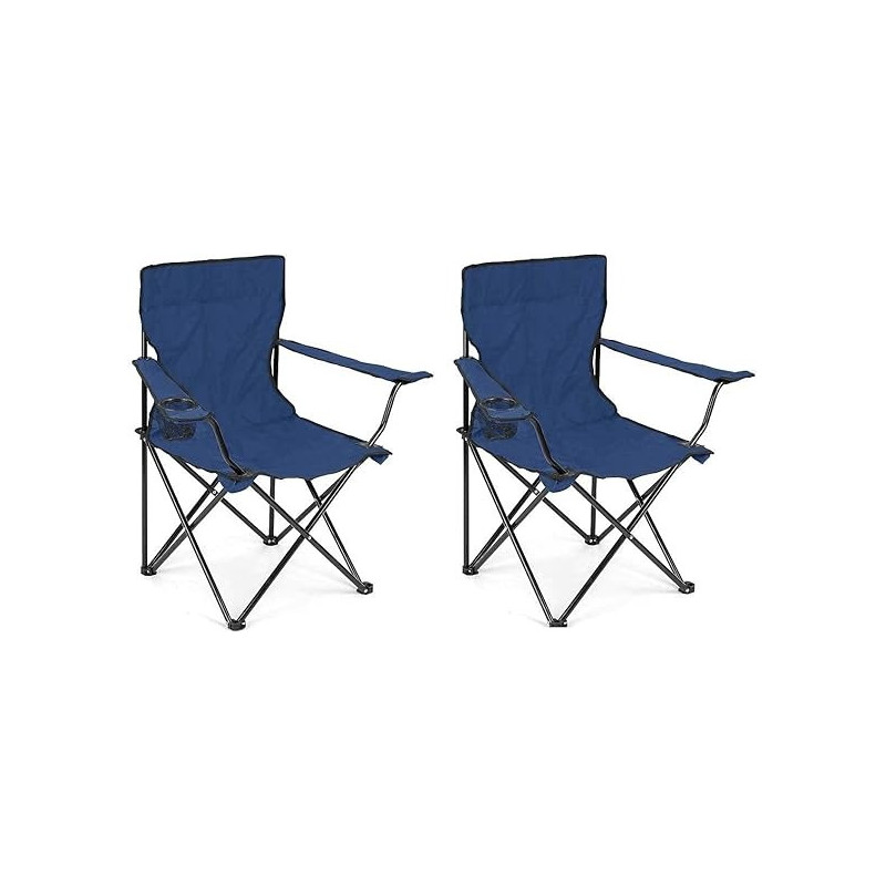 Foldable Garden And Beach Chair Blue Colour