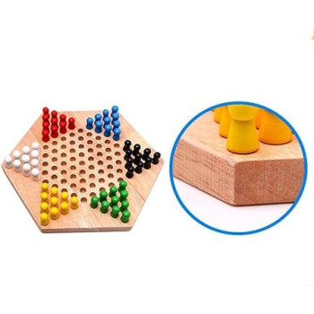Viga Chinese Checkers 31.5 x 28 x 3.7cm