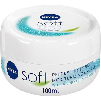 Nivea Refreshingly Soft Moisturizing Cream White 100 ml